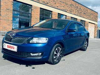 2018 Skoda Rapid I Рестайлинг, синий, 1299000 рублей, вид 1
