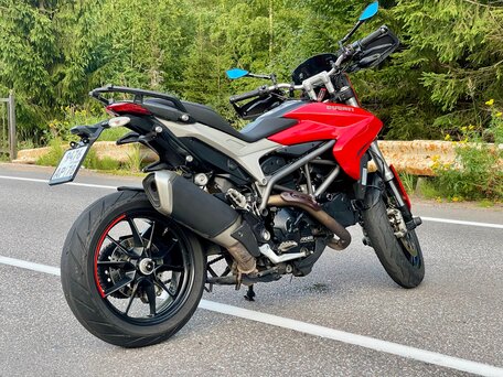 2013 Ducati Hyperstrada, красный, 750000 рублей, вид 5