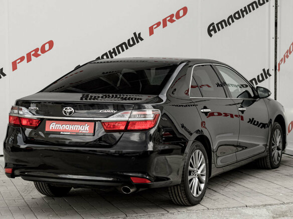 2016 Toyota Camry VII (XV50) Рестайлинг, чёрный - вид 7