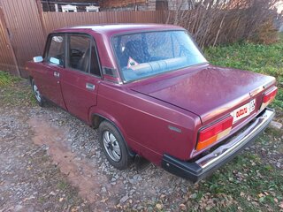 2003 Lada (ВАЗ) 2107, пурпурный, 85000 рублей, вид 1