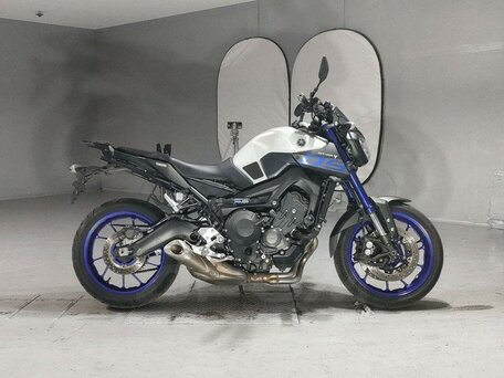 2015 Yamaha MT-09 (FZ-09), серебристый, 710000 рублей, вид 1