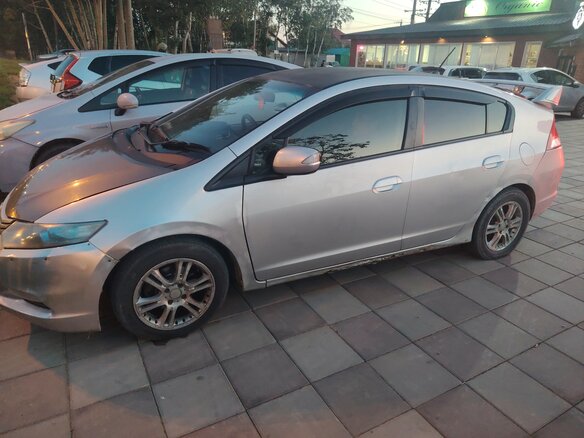2009 Honda Insight II, серый, 380000 рублей - вид 3
