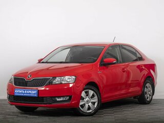 2019 Skoda Rapid I Рестайлинг, красный, 1369000 рублей, вид 2