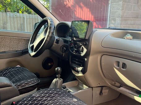 2007 Lada (ВАЗ) Kalina I, синий, вид 4