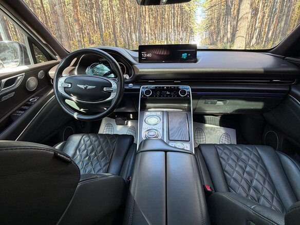 2020 Genesis GV80 I, чёрный, 5850000 рублей - вид 14