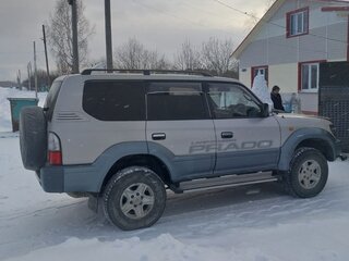 1997 Toyota Land Cruiser Prado 90 Series, серый, 1500000 рублей, вид 2