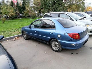 2002 Kia Rio I Рестайлинг, синий, 125000 рублей, вид 1