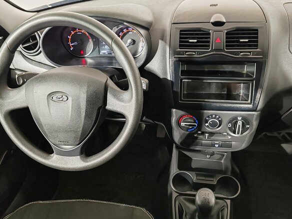 2021 Lada (ВАЗ) Granta I Рестайлинг, серый, 650000 рублей - вид 10