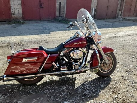 2004 Harley-Davidson Road King, пурпурный, 1000000 рублей, вид 5