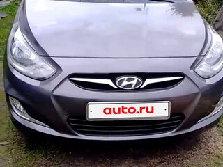 2013 Hyundai Solaris I, коричневый, 865000 рублей, вид 1