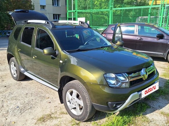 2016 Renault Duster I Рестайлинг, зелёный - вид 7