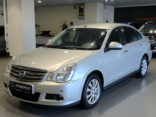 2013 Nissan Almera III (G15), серебристый, 675000 рублей, вид 1