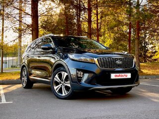 2018 Kia Sorento III Prime Рестайлинг, синий, 3100000 рублей, вид 1