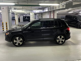 2008 Volkswagen Tiguan I, чёрный, 750000 рублей, вид 3