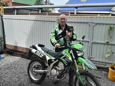 2013 Kawasaki KLX 250, зелёный, 410000 рублей, вид 3
