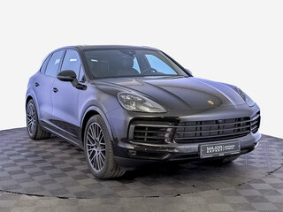 2019 Porsche Cayenne III, чёрный, 6175000 рублей, вид 3