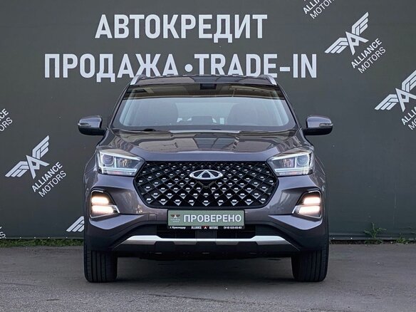 2023 Chery Tiggo 4 Pro I Рестайлинг, серый, 1545000 рублей - вид 1