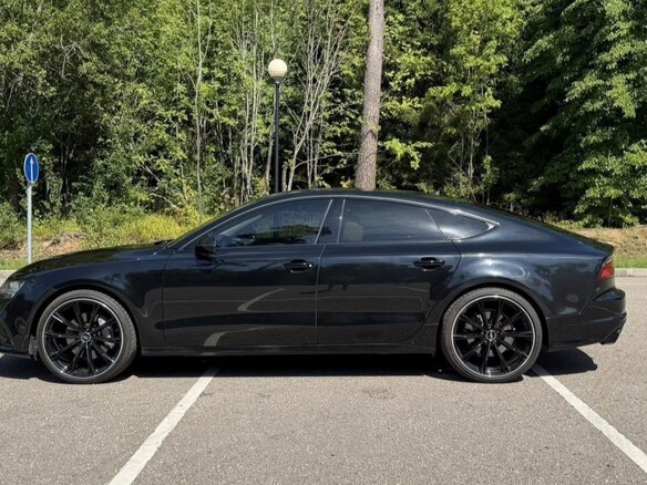 2015 Audi A7 I (4G) Рестайлинг, белый, 2300000 рублей - вид 6