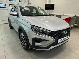 2026 Lada (ВАЗ) Vesta SW Cross I Рестайлинг (NG), серебристый, 2100000 рублей, вид 2