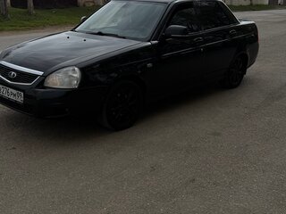 2015 Lada (ВАЗ) Priora I Рестайлинг, чёрный, 520000 рублей, вид 2