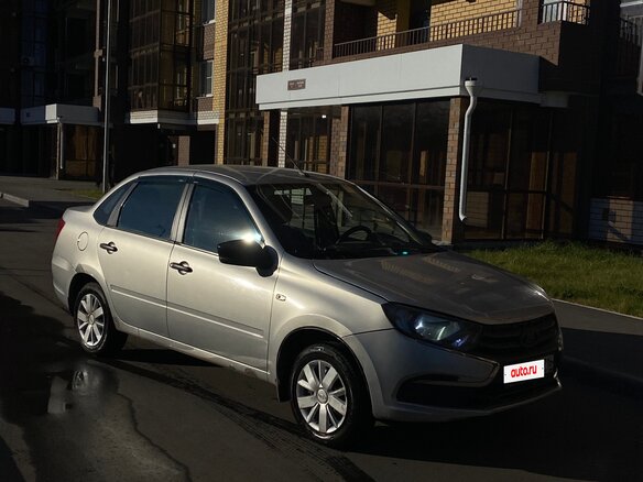 2020 Lada (ВАЗ) Granta I Рестайлинг, серый, 299000 рублей - вид 6