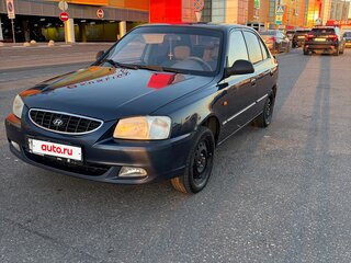2006 Hyundai Accent ТагАЗ II, синий, 330000 рублей, вид 1