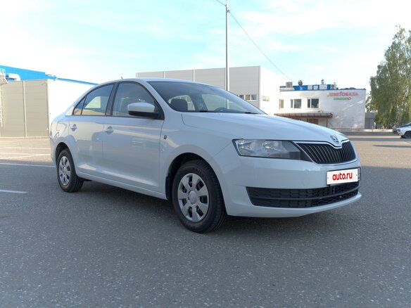2016 Skoda Rapid I, белый, 970000 рублей