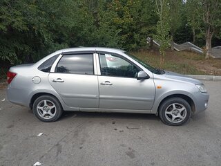 2013 Lada (ВАЗ) Granta I, серебристый, 240000 рублей, вид 5