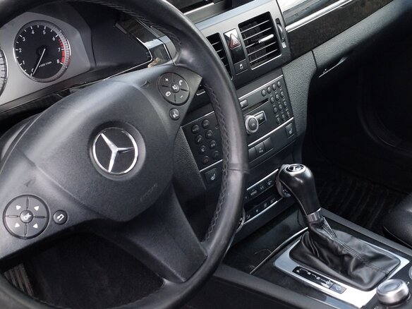 2012 Mercedes-Benz GLK-Класс 300 I (X204), чёрный, 1640000 рублей - вид 7