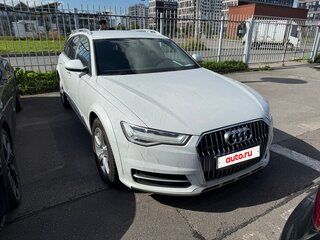 2016 Audi A6 allroad III (C7) Рестайлинг, белый, 2790000 рублей, вид 4