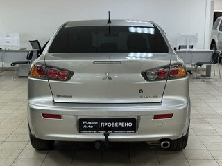 2012 Mitsubishi Lancer X Рестайлинг, серебристый, 649000 рублей, вид 5