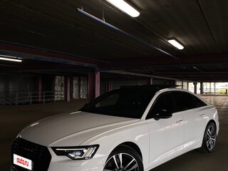 2021 Audi A6 45 TFSI V (C8), белый, 3990000 рублей, вид 1