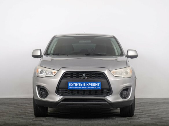2013 Mitsubishi ASX I Рестайлинг, серебристый, 1099000 рублей - вид 2