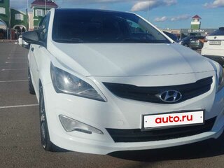 2016 Hyundai Solaris I Рестайлинг, белый, 480000 рублей, вид 2