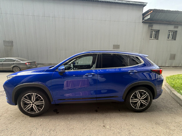 2022 Exeed LX I Рестайлинг, синий, 1695000 рублей - вид 4