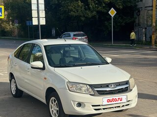 2014 Lada (ВАЗ) Granta I, белый, 330000 рублей, вид 3