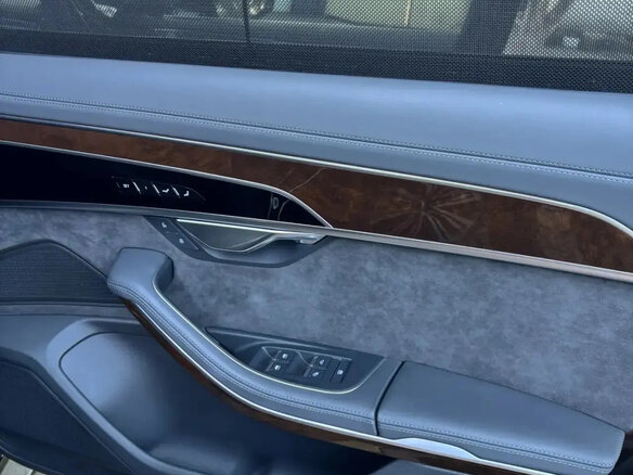 2020 Audi A8 45 TDI IV (D5), чёрный, 6650000 рублей - вид 7