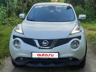 2015 Nissan Juke I Рестайлинг, белый, 1150000 рублей, вид 1