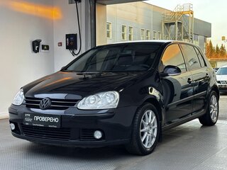 2004 Volkswagen Golf V, чёрный, 399000 рублей, вид 1