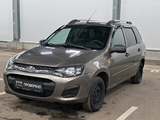 2014 Lada (ВАЗ) Kalina II, коричневый, 390000 рублей, вид 1