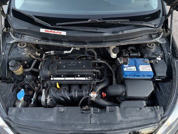 2013 Hyundai Solaris I, чёрный, 739000 рублей - вид 7