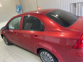 2010 Chevrolet Aveo I Рестайлинг, красный, 450000 рублей, вид 2