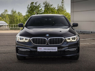 2017 BMW 5 серии 530i xDrive VII (G30/G31/G38), чёрный, 2569000 рублей, вид 2