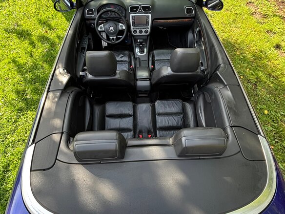 2007 Volkswagen Eos I, синий, 1100000 рублей - вид 19