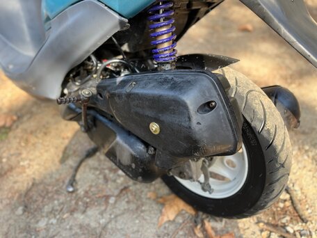 1998 Honda Dio, голубой, 37000 рублей, вид 4