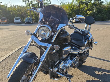 2010 Yamaha XV 1900, чёрный, 900000 рублей, вид 5