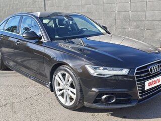 2016 Audi A6 IV (C7) Рестайлинг, чёрный, 3300000 рублей, вид 1