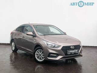 2019 Hyundai Solaris II, коричневый, 949000 рублей, вид 3