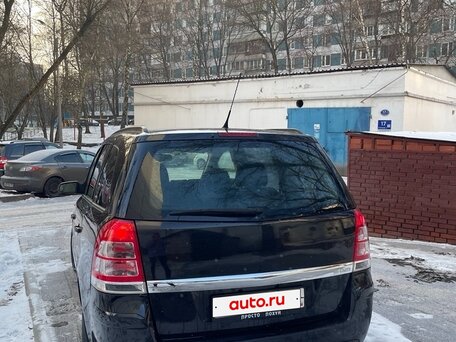2008 Opel Zafira B Рестайлинг, чёрный, 600000 рублей, вид 4