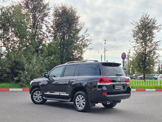 2019 Toyota Land Cruiser 200 Series Рестайлинг 2, чёрный, 5699000 рублей, вид 4